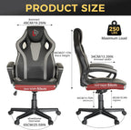Office Chair Ergonomic Computer for Home Height-Adjustable PC