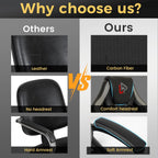 Office Chair Ergonomic Computer for Home Height-Adjustable PC