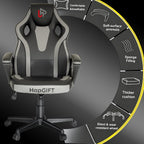 Office Chair Ergonomic Computer for Home Height-Adjustable PC