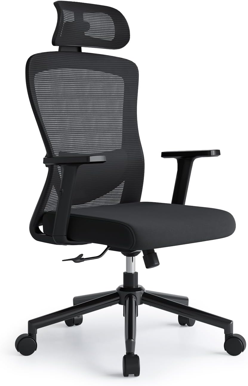 Office Chair Ergonomic Desk Chairs with Adjustable Lumbar