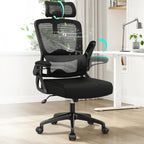 Office Chair Ergonomic Desk -Dual Backrest Design