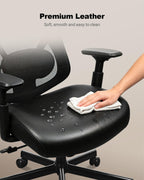 Ergonomic Office Chair High Back Mesh Desk PU