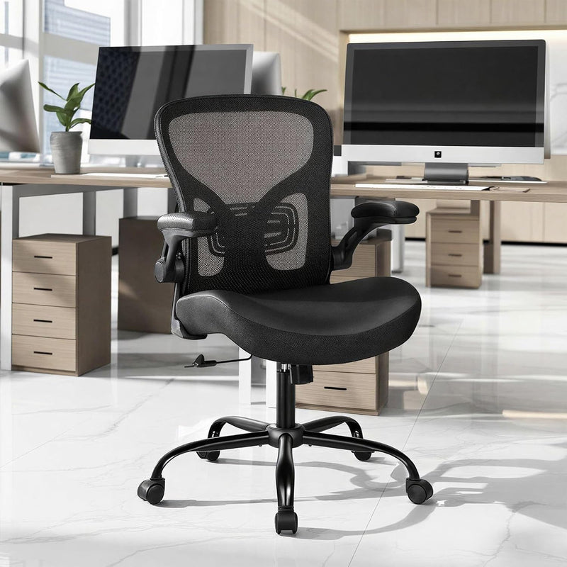 Office Chair Ergonomic Desk Home Mesh Lumbar Support
