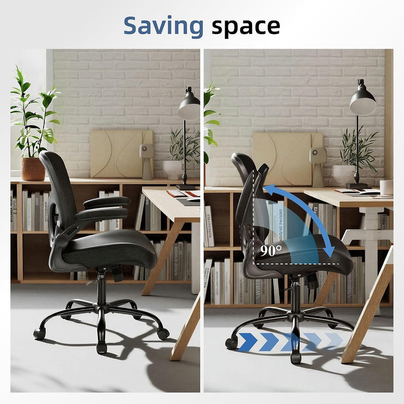 Office Chair Ergonomic Desk Home Mesh Lumbar Support