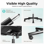 Office Chair Ergonomic Desk with Flip-Up Armrest