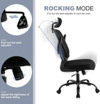 Office Chair Ergonomic Mesh Adjustable Desk