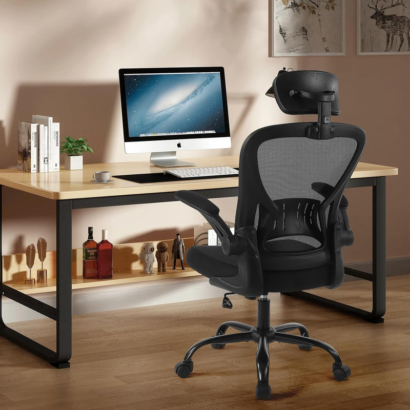 Office Chair Ergonomic Mesh Adjustable Desk