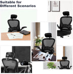 Office Chair Ergonomic Mesh Adjustable Desk
