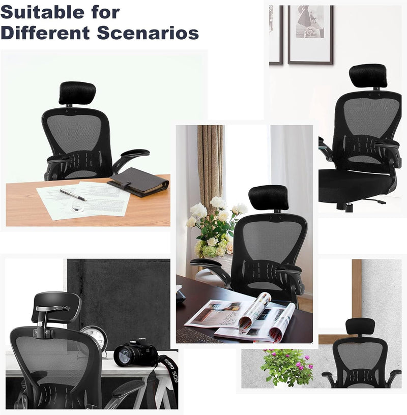 Office Chair Ergonomic Mesh Adjustable Desk