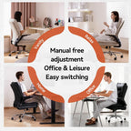 Office Chair Ergonomic Reclining Chairs with Lumbar Support