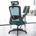 Office Chair Ergonomic with Lumbar Support Adjustable Armrests