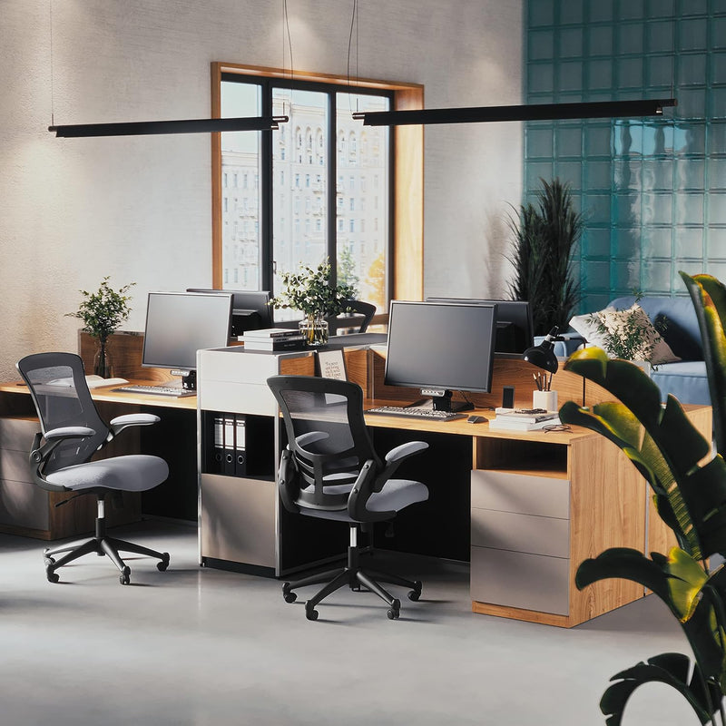 Office Chair Ergonomic with Mesh Back Support Contoured