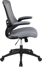 Office Chair Ergonomic with Mesh Back Support Contoured