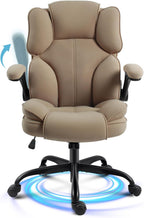 Office Chair Fabric Desk with Flip-Up Armrest
