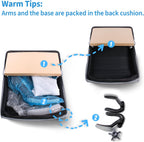 Office Chair Fabric Desk with Flip-Up Armrest