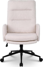 Office Chair for Home Teddy Fleece Desk