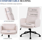 Office Chair for Home Teddy Fleece Desk