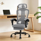 Office Chair with Footrest Headrest Ergonomic Computer