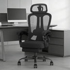 Office Chair with Footrest Headrest Ergonomic Computer