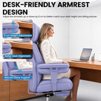 Office Chair with Footrest High Back Executive Desk