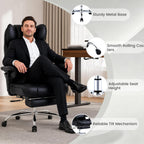 Office Chair with Footrest High Back Executive Desk