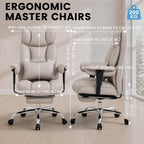 Office Chair with Footrest High Back Executive Desk