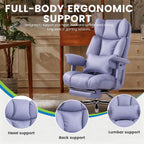 Office Chair with Footrest High Back Executive Desk