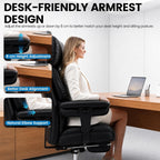 Office Chair with Footrest High Back Executive Desk