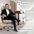 Office Chair with Footrest High Back Executive Desk