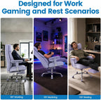 Office Chair with Footrest High Back Executive Desk