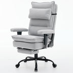 Office Chair with Pocket Spring Cushion Ergonomic Fabric