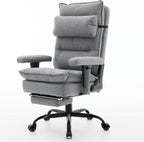 Office Chair with Pocket Spring Cushion Ergonomic Fabric