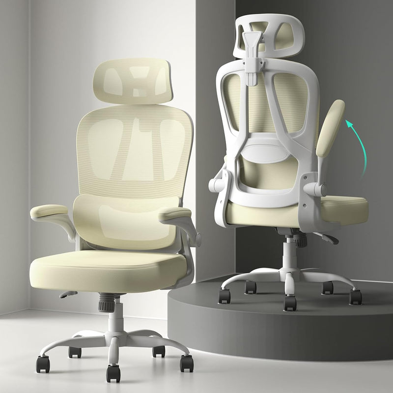 Office Chairs Ergonomic Computer Chair for Adults Breathable