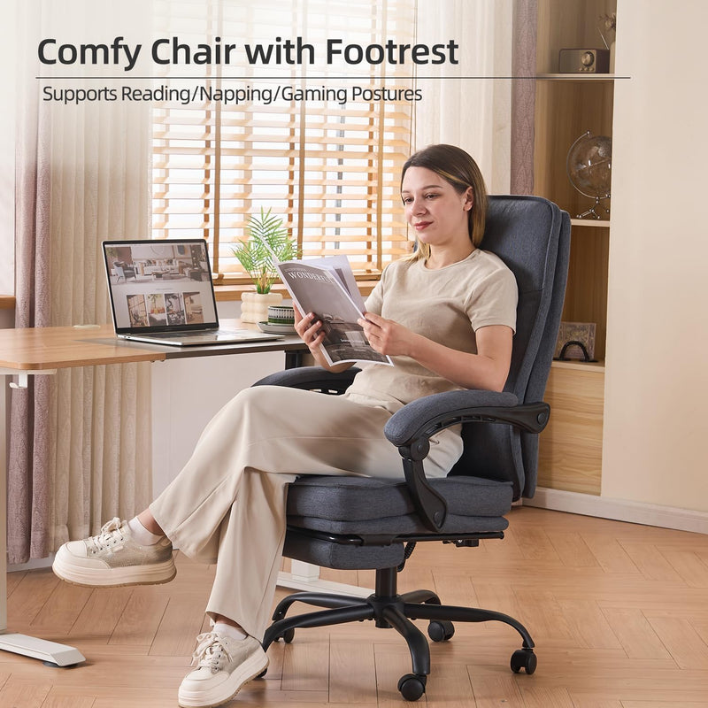 Office Chairs for Home Ergonomic Chair with Footrest