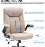 Office Chairs for Home Ergonomic Fabric Desk Chair