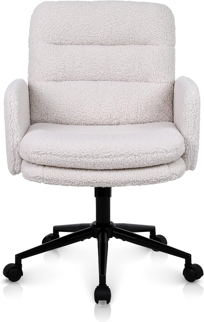 Desk Chair Faux Cashmere Office