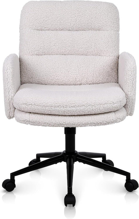Office Chairs for Home Faux Cashmere Desk Chair