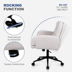 Office Chairs for Home Faux Cashmere Desk Chair
