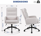 Office Chairs for Home Faux Cashmere Desk Chair