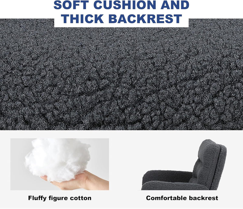 Office Chairs for Home Faux Cashmere Desk Chair