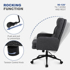 Office Chairs for Home Faux Cashmere Desk Chair
