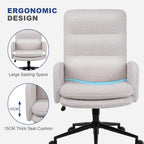 Office Chairs for Home Faux Cashmere Desk Chair
