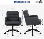 Office Chairs for Home Faux Cashmere Desk Chair