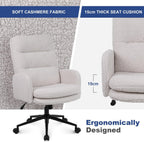 Office Chairs for Home Faux Cashmere Desk Chair