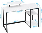 Office Desk with Monitor Stand