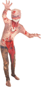 Official Burnt Zombie Jaw Dropper Kids Halloween Fancy