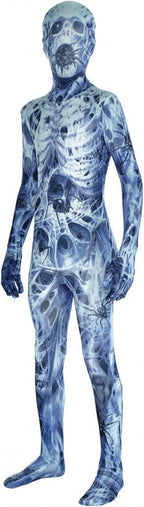 Official Burnt Zombie Jaw Dropper Kids Halloween Fancy