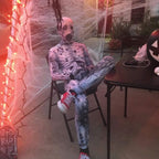 Official Burnt Zombie Jaw Dropper Kids Halloween Fancy