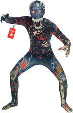 Official Burnt Zombie Jaw Dropper Kids Halloween Fancy