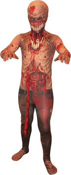 Official Burnt Zombie Jaw Dropper Kids Halloween Fancy